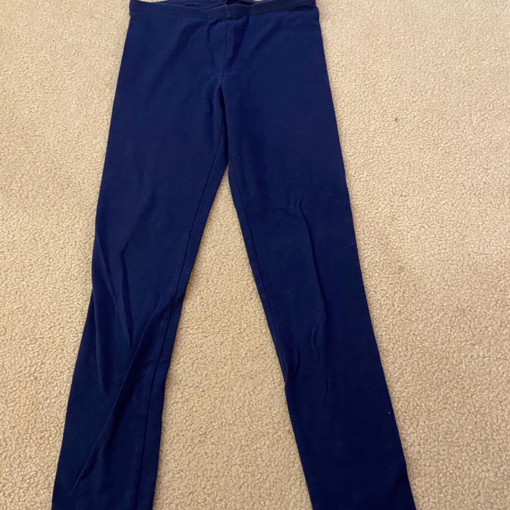 Blue leggings